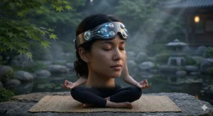 Dispozitiv smart pentru meditație și controlul stresului.