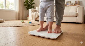 Cântar inteligent cu recunoaștere automată a membrilor familiei.